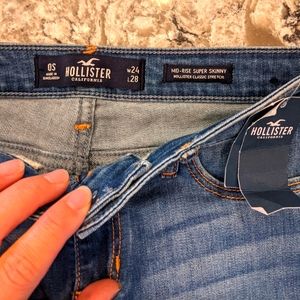 Hollister Jeans 0-S mid-rise classic stretch